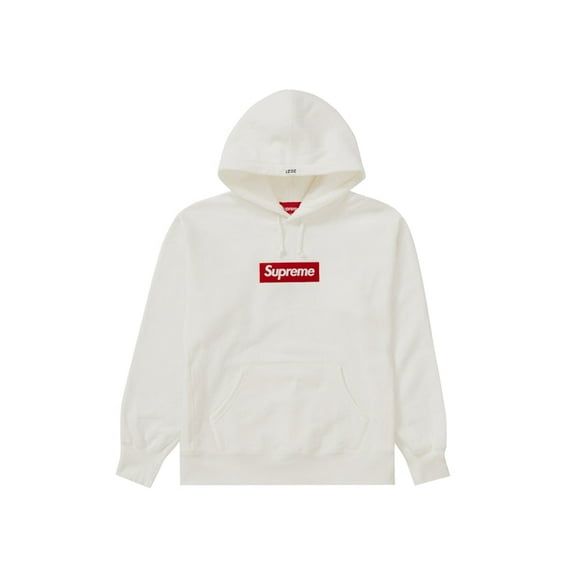 Supreme Men's Box Logo Hooded Sweatshirt (FW21) White, from StockX