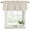 Brown, variant on Vintage Wheat Color Curtain Valances for Windows, Kitchen Valance Window Treatments Panel 2 Pack, Geometric Abstract Diamonds Plaid Rod Pocket Short Curtains for Bathroom Bedroom 42 x 12 Inch