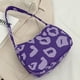 thumbnail image 5 of Sywqhk Bolso De Hombro Pequeño De Tela Con Estampado De Leopardo Vintage Para Mujer (Púrpura) Sywqhk Para estrenar, 5 of 9