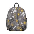 thumbnail image 3 of Stylish Dog Lover Backpack with Puppy and Bone Print, Lightweight Small Travel Bag for Commute and Daily Use, 3 of 6