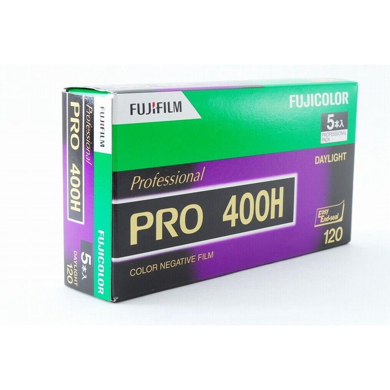 Fujifilm 16326119 Fujicolor Pro 120, 400H Color Negative Film ISO