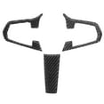 thumbnail image 1 of Steering Wheel Trim 3Pcs/Set Carbon Fiber Interior Steering Wheel Trim Fit For 5 Series G30, 1 of 8