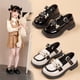 thumbnail image 3 of Zapatos de cuero para niñas, moda de verano, zapatos de princesa para niñas de mediana edad y grandes, zapatos para niñas pequeñas, 3 of 6