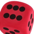 thumbnail image 4 of 2pcs Large Foam Dice For Kids Classroom Activities Party Games Big Eva Dice Set Foam Dice Prop Party Game Foam Dice For Interactive Learning And Entertainment, 4 of 8