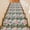 White, variant on Pink Flower Stair Treads Non Slip for Steps Palm Leaf Summer Coastal Tropical Botanical 7 Pcs Reusable Adhesive Stair Runner Mats for Dogs Elders Carpet Treads Rugs for Staircase 8x30 In