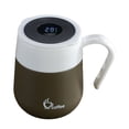 thumbnail image 2 of Taza para beber Taza Con Aislamiento Al Vacío De Doble Pared Para Bebidas Heladas Y Bebidas Calientes En El Hogar, Marrón Marrón Magideal Taza para beber, 2 of 7
