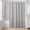 Black and White, variant on Cosiblend White Shower Curtain Liner 72'' X 72'' Long with 3 Magnet Weights, Premium PVC Plastic Shower Curtain Liner with 12 Hooks for Bathroom