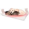 thumbnail image 1 of POINTERTECK Self Heating Pet Pads Blanket Puppy‘s Pet Pad Warming Cushion Mat for Cats Dogs Small Pets with Thermal Warming Body Heat Reflecting Core Pad Washable (58 * 47 cm), 1 of 7