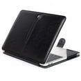 thumbnail image 1 of AMERTEER Laptop Bag Case PU Leather Carrying Book Folio Protective Stand Cover Sleeve Compatible With For MacBook Pro 13.3 Inch Model, 1 of 3
