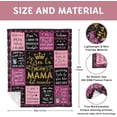 thumbnail image 6 of Regalos para Mamá, Regalos para Mama Cumpleaños, Regalo para Mama En Español, Gifts for Mom, Mom Birthday Gifts from Daughter Son, Feliz Dia De Las Madres, Mama Gifts, Mama Mom Blanket, 6 of 7