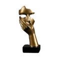 thumbnail image 1 of Estatua nórdica abstracta de resina, adornos de escritorio, esculturas, figuras, cara, personaje, arte, artesanías, decoración de oficina y hogar, 1 of 6