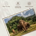 thumbnail image 5 of Elephant Stock Elephants In Chiang Mai Wall Art - Horizontal Canvas Wall Art - Living Room Wall Decor - Animal Canvas - Blue And Brown Decor - 39" x 26", 5 of 6