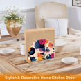 thumbnail image 6 of Yayeee Napkin Holder for Table Kitchen Paper Tissue Organization, Flowers Pattern Style, 6 of 8