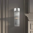 thumbnail image 2 of 15711-05 Livex Lighting Norwich - 1 Light Wall Sconce in Modern Style - 6 Inches wide by 16.25 Inches high-Polished Chrome Finish, 2 of 10