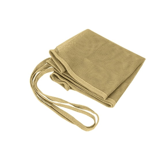 Elegant For Girls Casual Transparent Reusable Women Shoulder Bags Worker Tote Handbag Mesh Shopping Bag Korean Beach Bag KHAKI