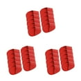 thumbnail image 2 of Thinsony Golf Head Covers PU Portable Protector Travel Athlete Golf for Training Red Large 10 Pcs 3Set, 2 of 6