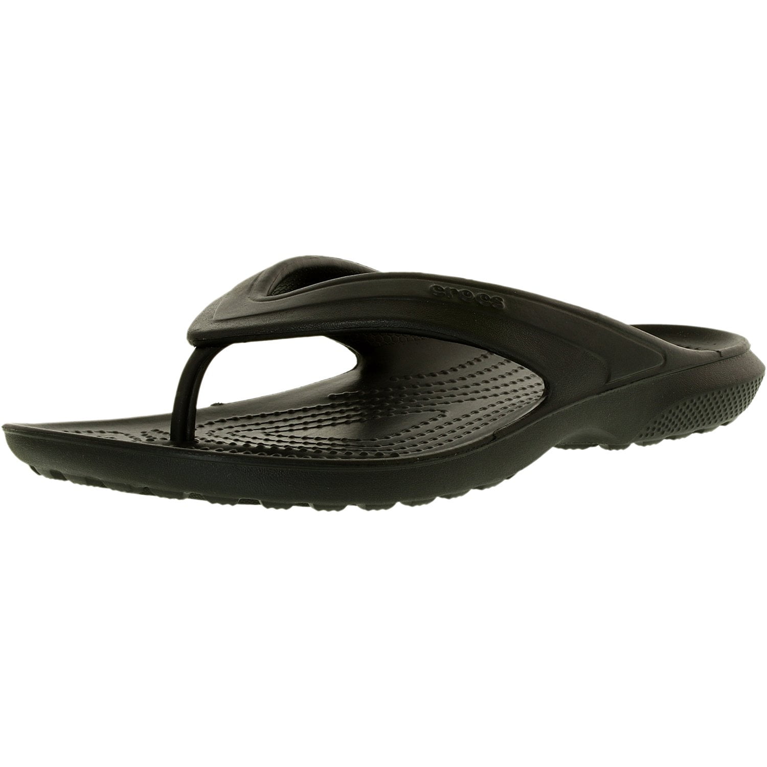 Crocs Men's Classic Flip Black Ankle-High Rubber Sandal - 7D | Walmart ...