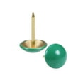 thumbnail image 4 of Uxcell 0.43''x0.67'' Upholstery Nails Tacks Round Head Thumb Push Pins Iron Green 150Pcs, 4 of 5
