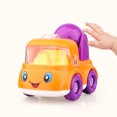 thumbnail image 3 of Bangcool 4PCS Pull Back Car Creative Cartoon Pull Back Vehicle Mini Car Model for Kids, 3 of 8