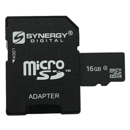 Motorola Moto E 2G Cell Phone Memory Card 16GB microSDHC Memory Card with SD Adapter