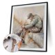 thumbnail image 5 of Cuadros Decorativos Lienzo pintado pintura al óleo por números viejo hombre DIY pared arte moderno dormitorio decoración Ehuebsd Nuevos Originales, 5 of 5