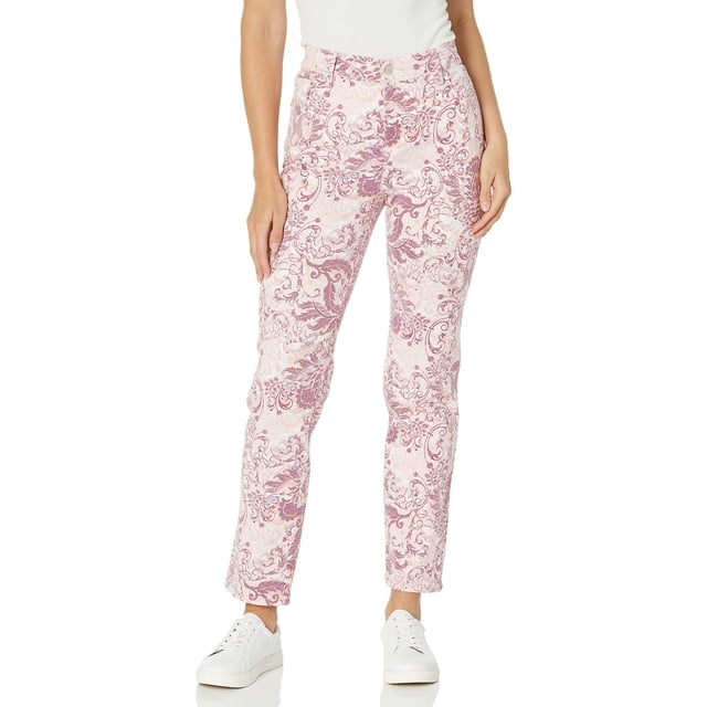 Jeans Gloria Vanderbilt Amanda de tiro alto y pierna tapered