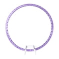 thumbnail image 1 of yuksok Embroidery Hoop Round Cross Stitch Hoop Display Frame 16cm Versatile Spring Tension Embroidery Frame for Needlework Wedding violet, 1 of 9