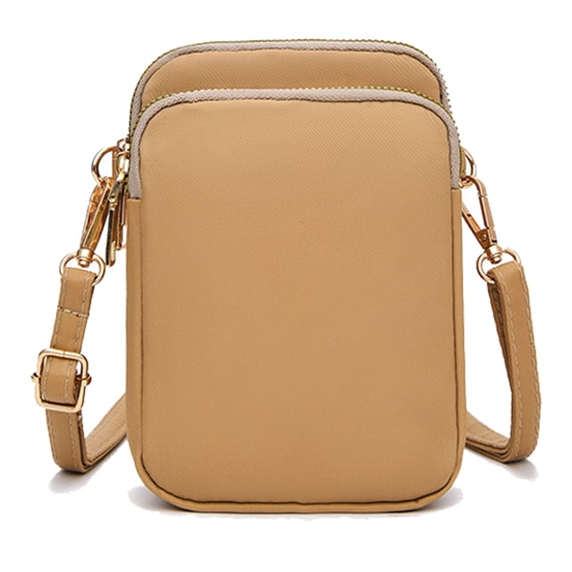 Bolso bandolera para móvil de mujer, monedero vertical