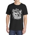 thumbnail image 3 of Dark Magic Book Fun Graphic Tee T-Shirts for Women Men, Short Sleeve Tops - Vintage Black, 3 of 5