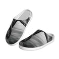 thumbnail image 2 of Daiia Running Horse Print Women’s Fuzzy Slippers Memory Foam Lightweight House Shoes Cozy Loafer Flannel House Shoes-42/43, 2 of 7