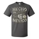 thumbnail image 1 of Playera Camiseta Hecho En Mexico Orgullo Calavera + Envio, 1 of 3