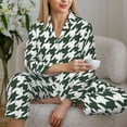 thumbnail image 6 of Sikiie Scottish Checkered Pajamas for Women Set, Womens Pajama Sets, Lounge Sets for Women, 2pjs for Women-Medium, 6 of 7