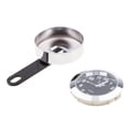 thumbnail image 4 of Impermeable Motocicleta Termómetro Manillar Montaje Dial Reloj reloj de esfera luminosa, 4 of 5