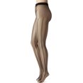 thumbnail image 2 of Women's Hanes HFT043 Ribbed Dot Tights (Black M), 2 of 4