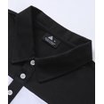 thumbnail image 3 of SPEEDRUN Men's Workout Shirt Polo Shirts Short Sleeve Classic Solid Color for Casual and Business Wear, 3 of 6