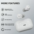 thumbnail image 4 of TOZO NC9 Hybrid Active Noise Cancelling Wireless Earbuds, Stereo Bluetooth Ear Buds, 6-Mic ENC, 59H Play, App 32EQ, IPX8 Waterproof in-Ear Headphones for Home Sport, Travel, Office, White, 4 of 10