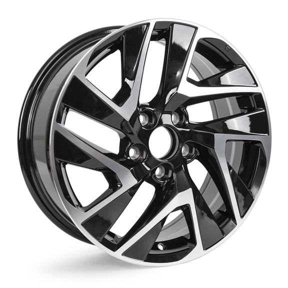 Texuanhu Alloy 17x7 inch Wheel Rim for Honda CR-V 2015 2016 5x114.3mm 5 Lugs Black