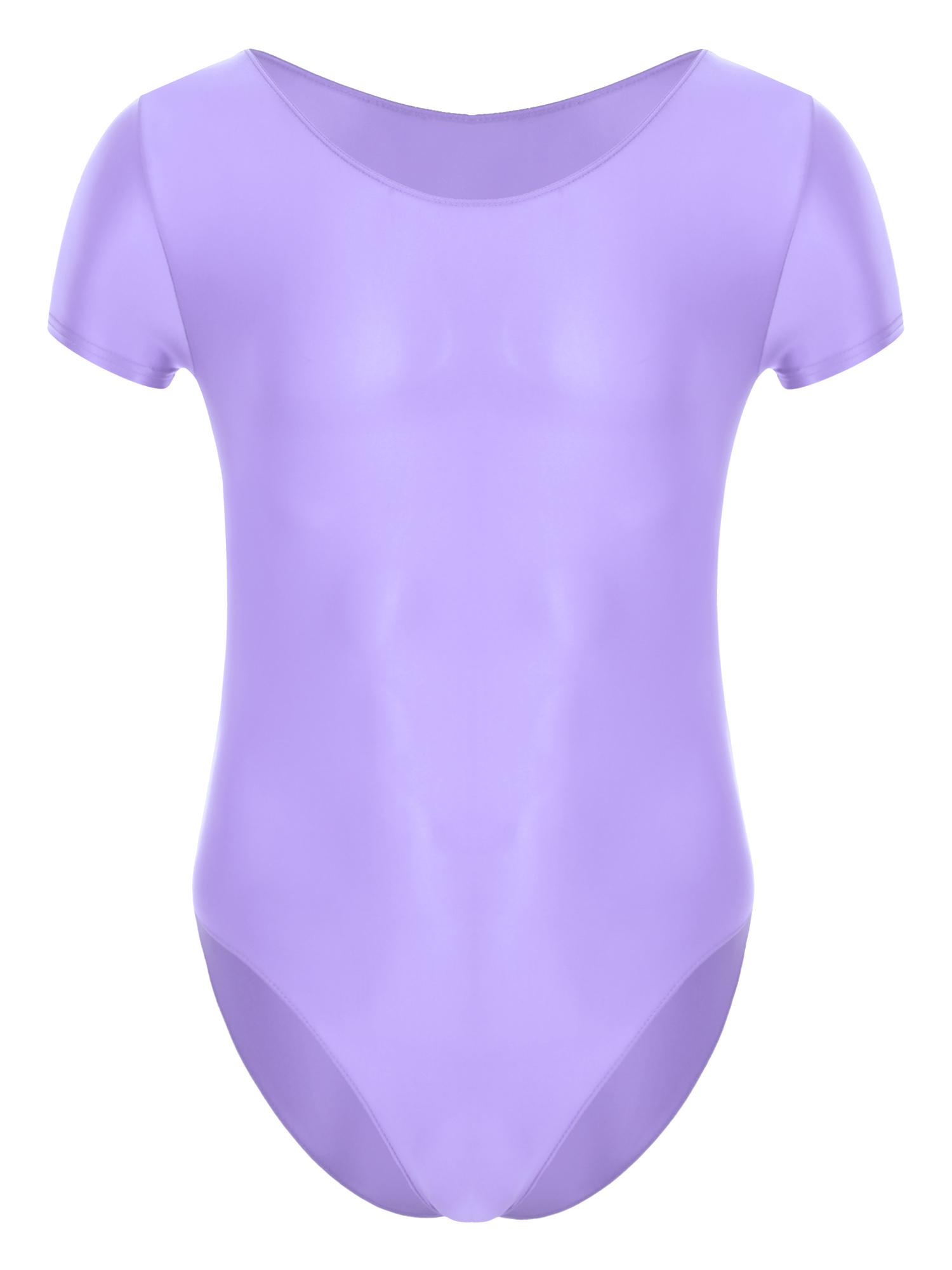 YiZYiF Mens Short Sleeve Thong Leotard One Piece Romper Pajamas