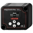 thumbnail image 1 of VEVOR Aislador de Batería Dual de 12 V y 140 A con Pantalla LCD, para Baterías de Litio y Plomo-Ácido, para Automóviles, Camiones, Autocaravanas, UTV, ATV y Embarcaciones, 80 x 70 x 60 mm, Negro, 1 of 9