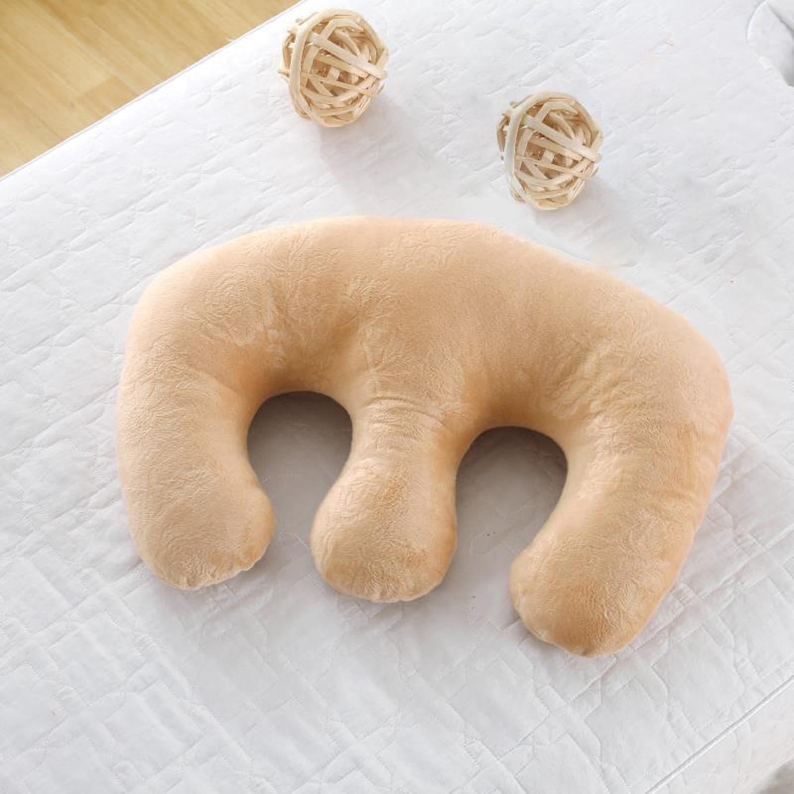 Soft Detachable Chest Pillow Chest Pad , Bolster Supplies for SPA Beauty Salon Massage Table Body Relaxing for feeding 1Piece - Golden