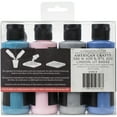 thumbnail image 2 of American Crafts Color Pour Magic Pre-Mixed Paint Kit 4/Pkg-Opal Flux, 2 of 4