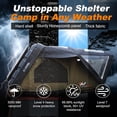 thumbnail image 6 of Naturnest Rooftop Tent Hard Shell for Truck, Jeep, SUV, Trailer, Waterproof UV-Resistant Privacy 4 Season Tents w/Larger Space - Sirius 1 Plus XL, 6 of 9