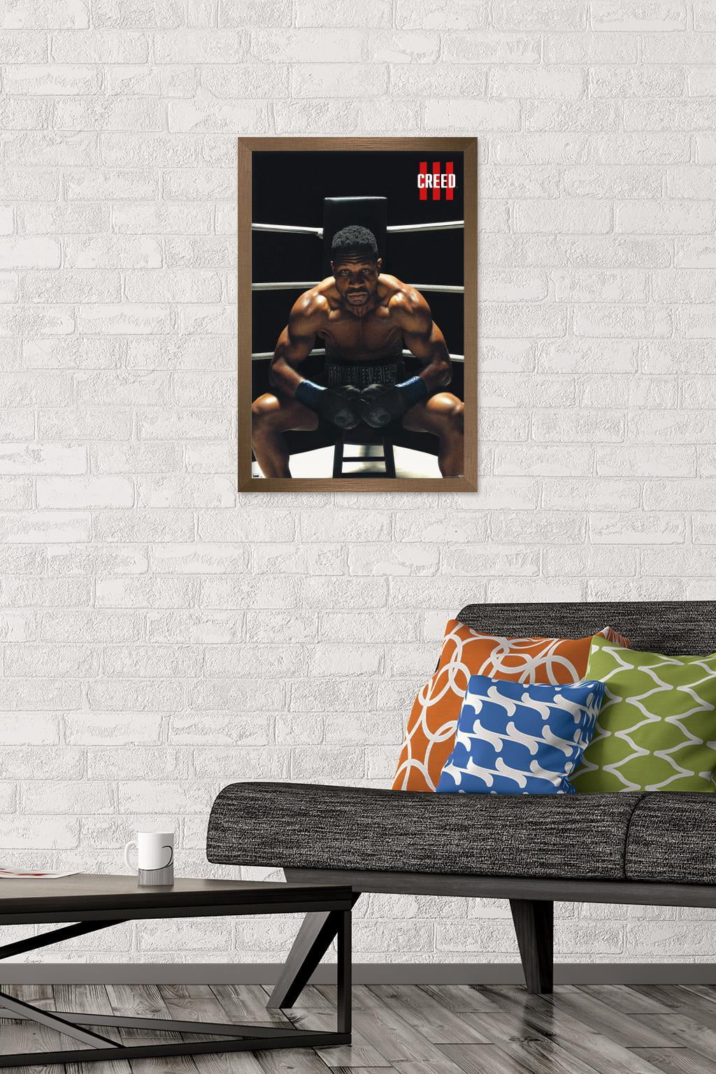 Creed III - Damian One Sheet Wall Poster, 14.725" x 22.375" Framed