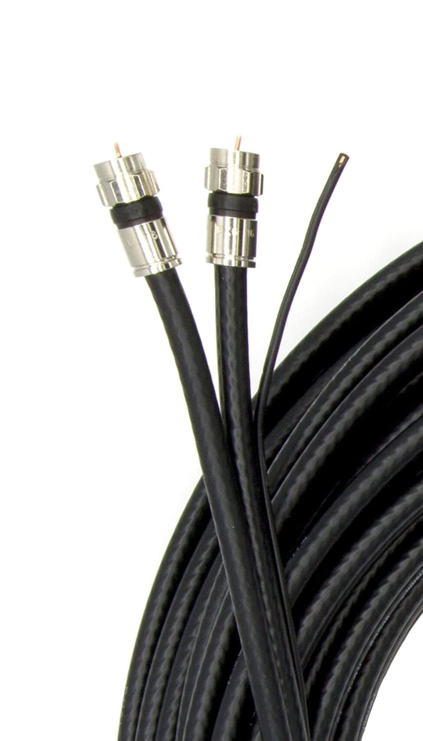 RG6 AT&T DIRECTV APPROVED 3GHz 18AWG COAX COAXIAL CABLE INDOOR OUTDOOR 5ft-200ft 