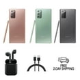 thumbnail image 1 of Restored Unlocked Samsung Galaxy Note 20 5G 128GB 8GB RAM Cell Phones, 4300 mAh, Mystic Gray, 1 of 5