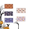 thumbnail image 1 of Taian 50 Máscaras impresas desechables de Halloween Murciélago de calabaza Máscaras impresas de dibujos animados lindos Máscaras de soplado en fusión de tres capas ZefeiWu 1327534171365, 1 of 1