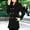 Black, variant on Great Gifts for Less Ofreoo Casual Women's Turndown Neck Winter Qutwear Pocket Gradient Solid Hoodless Regular Women's Long Sleeve Winter Coats for Women