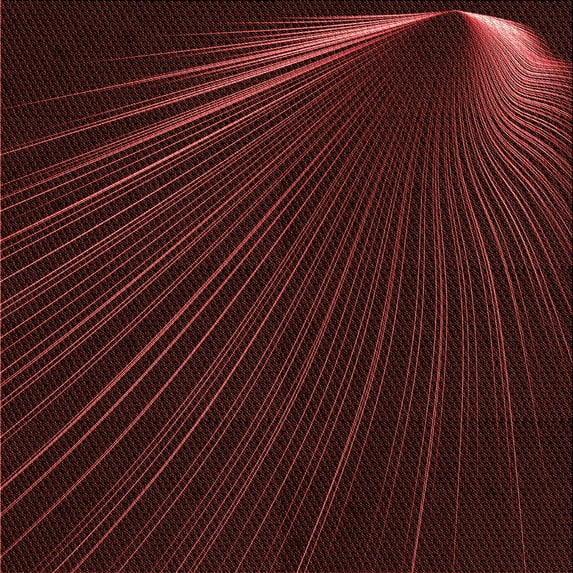 Ahgly Company Indoor Square Patterned Chocolate Brown Area Rugs, 7' Square