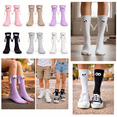 thumbnail image 2 of Calcetines de manitas con Imán Genevieve 6 pares Colores Moda, 2 of 10