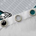 thumbnail image 4 of Manfei Green Football Helmet Black Out Curtains,Rugby Sport Curtains Pack of 2 (42x63 Each),Boys Ball Game Bedroom Curtains For Kids,Ultra Soft Home Decor, 4 of 6